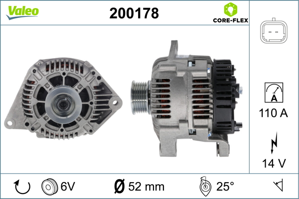 VALEO 200178 Generator