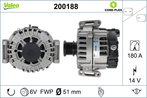 VALEO 200188 Generator