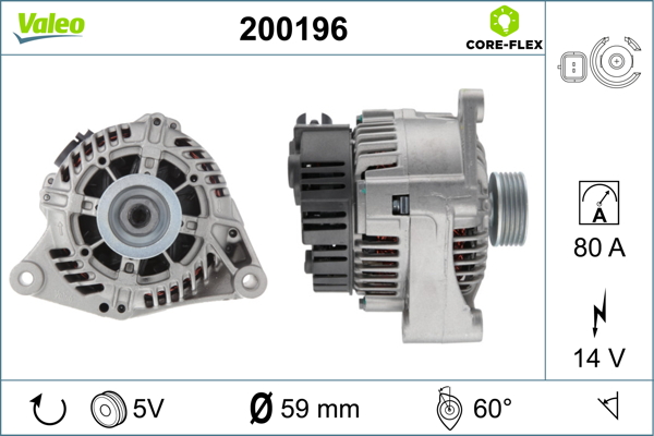 VALEO 200196 Generator