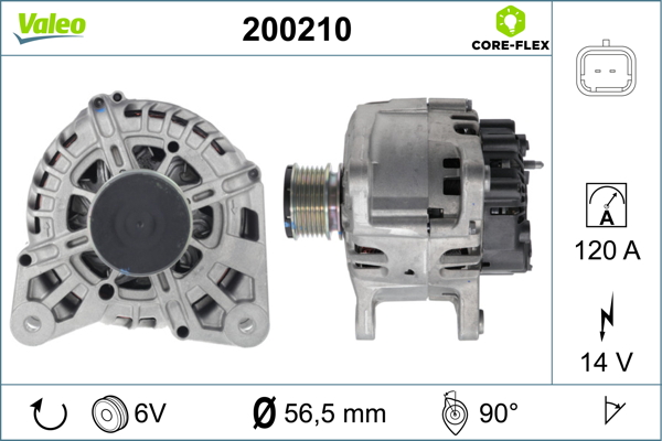 VALEO 200210 Generator