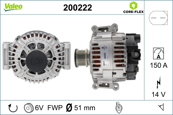 VALEO 200222 Generator