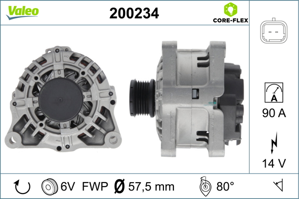 VALEO 200234 Generator