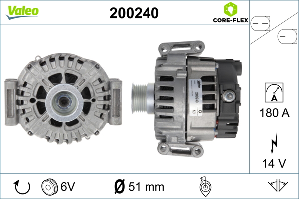 VALEO 200240 Generator