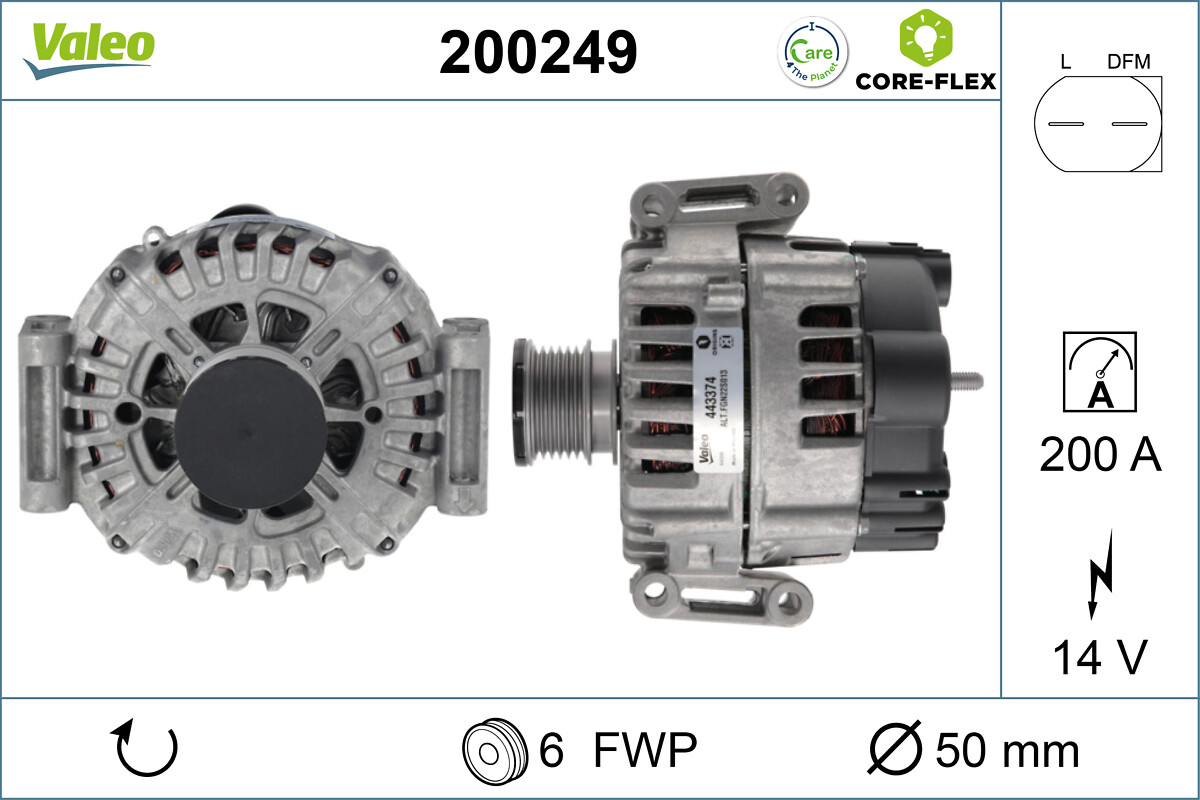 VALEO 200249 Generator