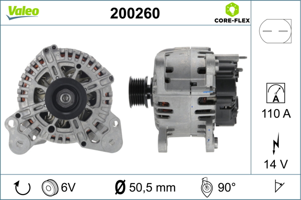 VALEO 200260 Generator
