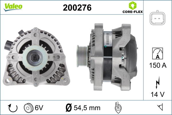 VALEO 200276 Generator