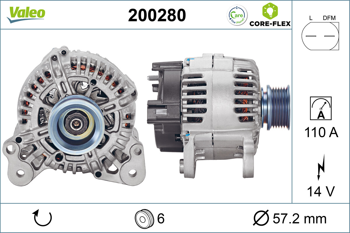VALEO 200280 Generator