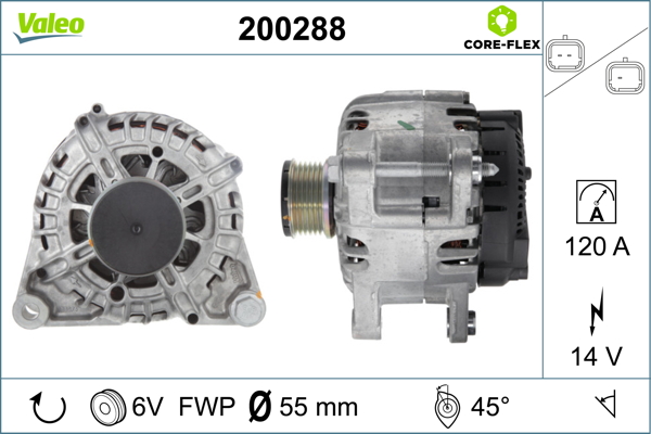 VALEO 200288 Generator