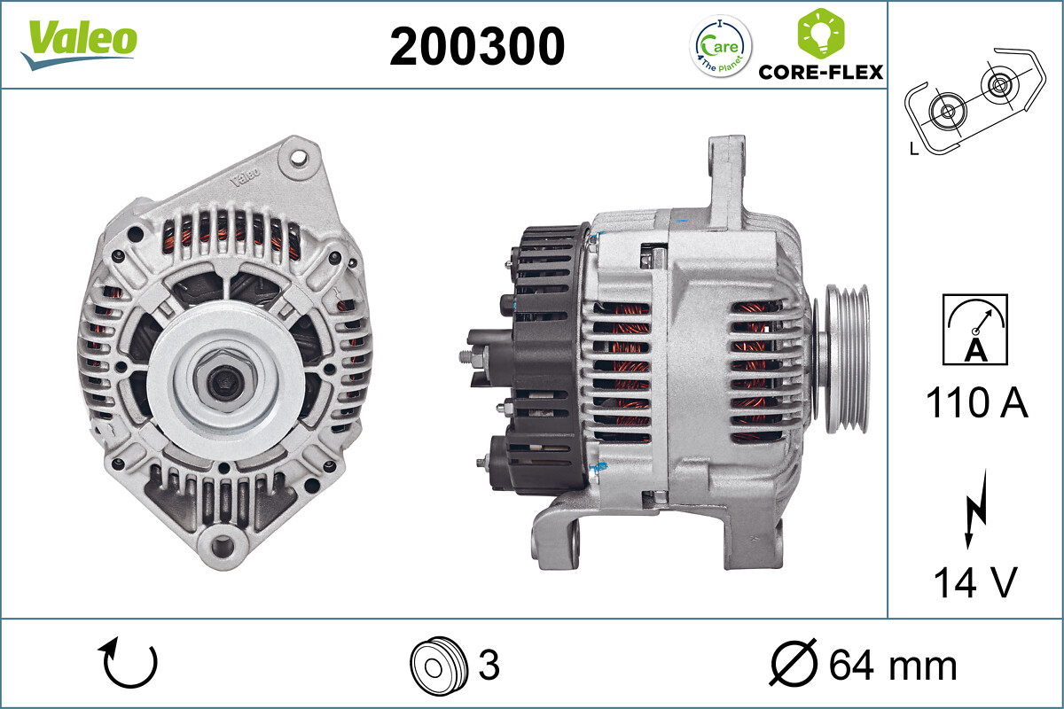 VALEO 200300 Generator