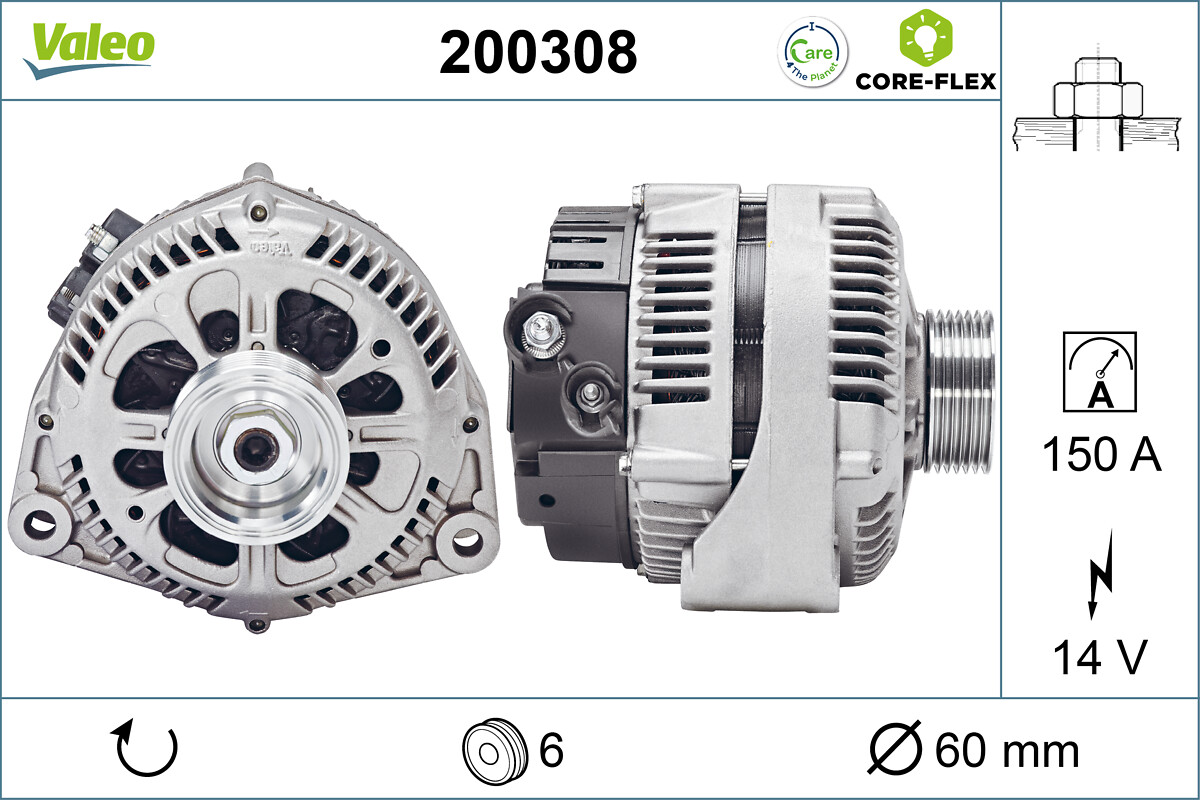 VALEO 200308 Generator