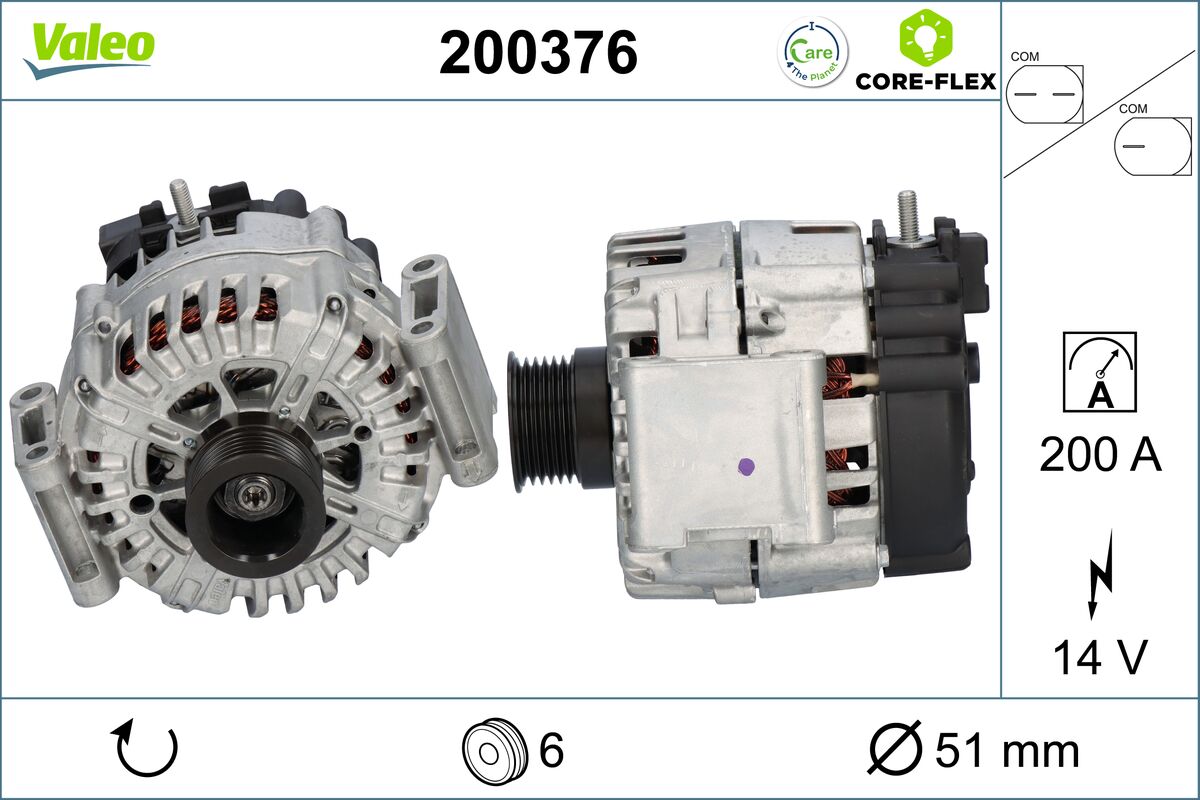 VALEO 200376 Generator