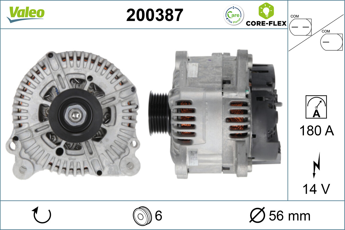 VALEO 200387 Generator