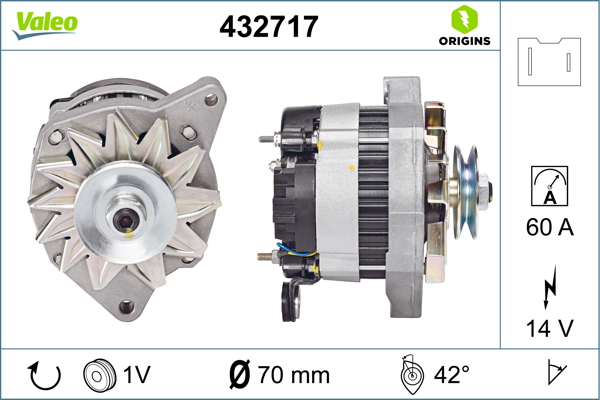 VALEO 432717 Generator