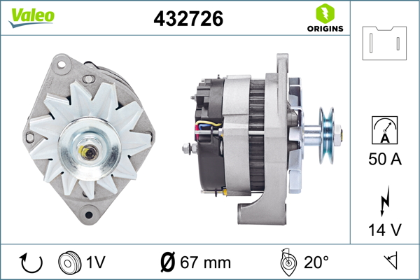VALEO 432726 Generator