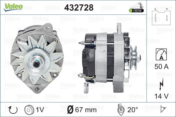 VALEO 432728 Generator