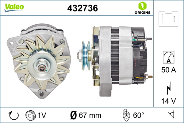 VALEO 432736 Generator