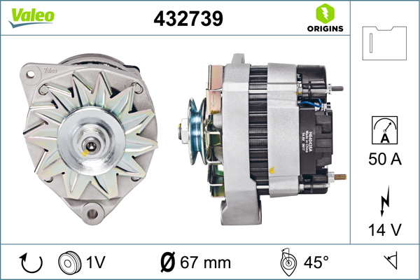 VALEO 432739 Generator