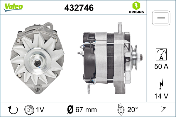 VALEO 432746 Generator