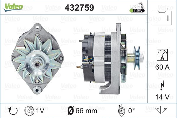 VALEO 432759 Generator