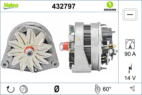 VALEO 432797 Generator