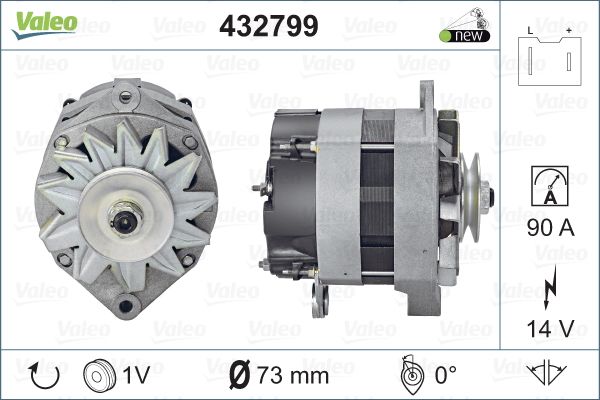 VALEO 432799 Generator