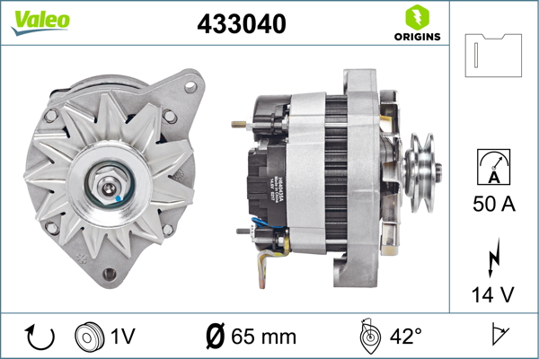VALEO 433040 Generator