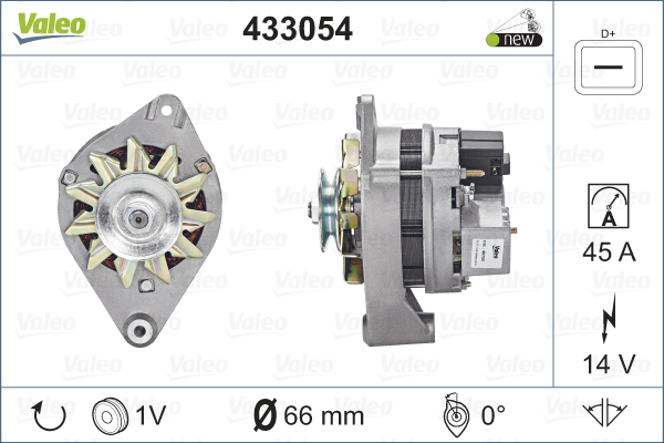 VALEO 433054 Generator
