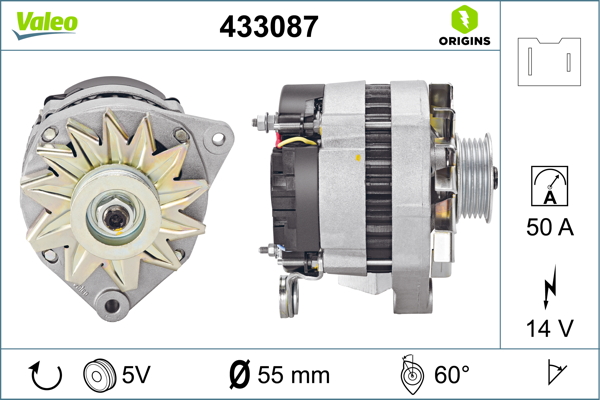 VALEO 433087 Generator
