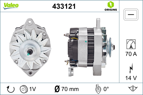 VALEO 433121 Generator