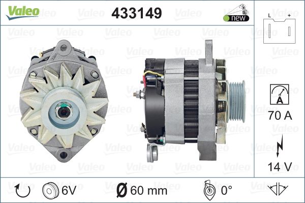 VALEO 433149 Generator