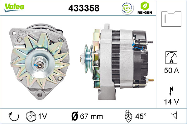 VALEO 433358 Generator