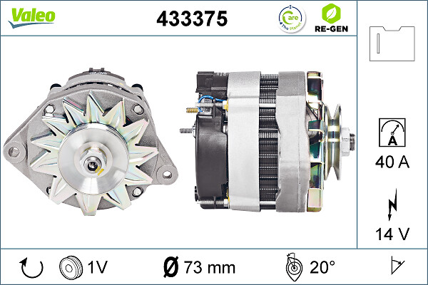 VALEO 433375 Generator
