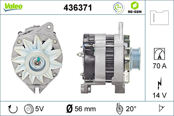 VALEO 436371 Generator