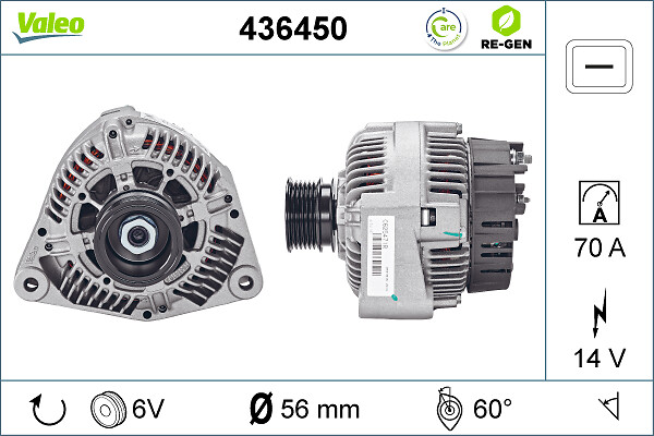 VALEO 436450 Generator