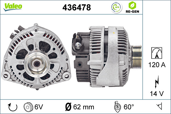 VALEO 436478 Generator