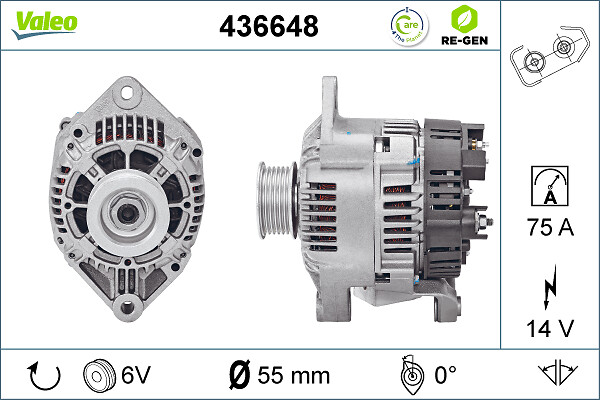VALEO 436648 Generator