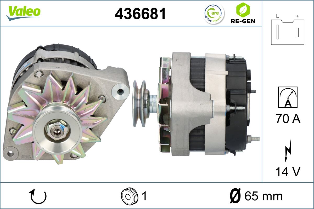 VALEO 436681 Generator