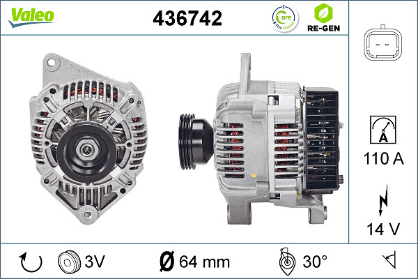 VALEO 436742 Generator