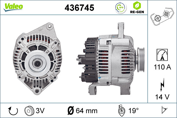 VALEO 436745 Generator