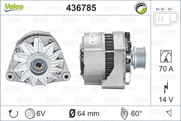 VALEO 436785 Generator