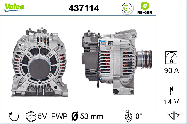 VALEO 437114 Generator