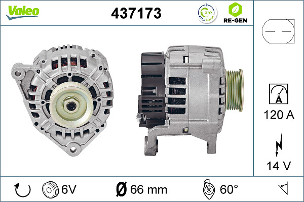 VALEO 437173 Generator