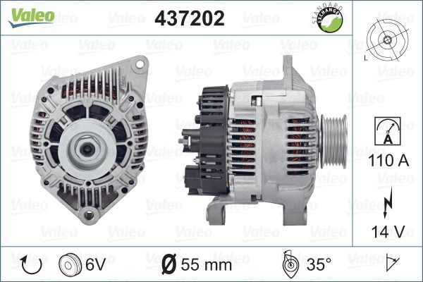 VALEO 437202 Generator