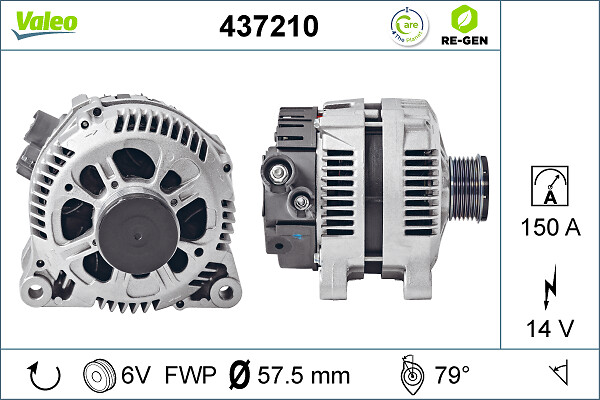 VALEO 437210 Generator