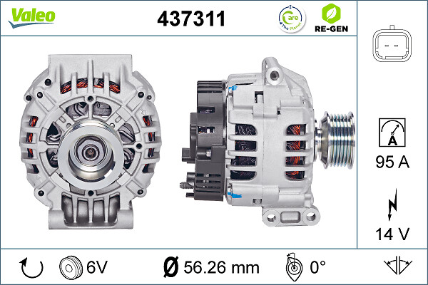 VALEO 437311 Generator