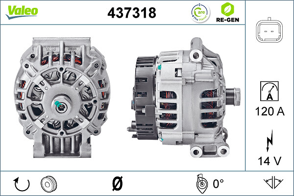 VALEO 437318 Generator