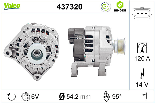 VALEO 437320 Generator