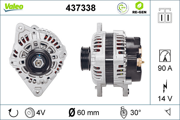 VALEO 437338 Generator