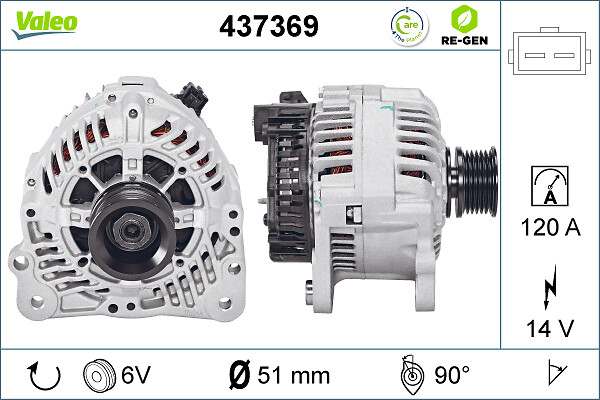 VALEO 437369 Generator