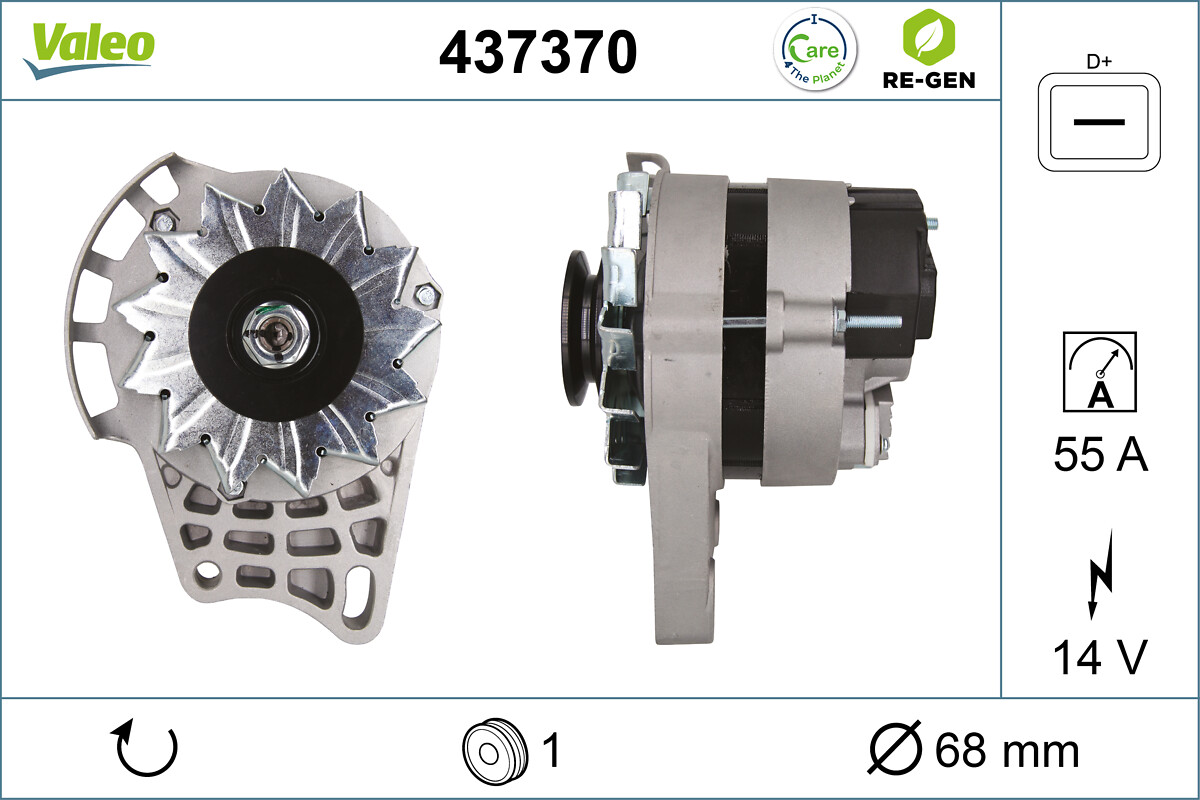 VALEO 437370 Generator